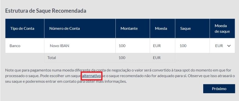 Como fazer um pedido de saque pela Área Cliente? - Suporte ActivTrades ...